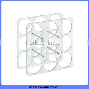 New Hot Fashion Hot Sale Modern Acrylic Wine Display Case thumbnail-3