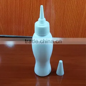 100 ml Bottle 80ml Beak Drop Dispensing Bottles Oil Bottles Plastic Water Bottles White Plastic Bottles pe Jam Jars Painted Bott thumbnail-1