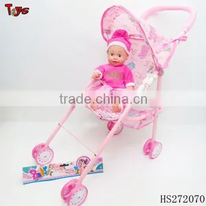 Doll With IC + Doll Baby Stroller thumbnail-1