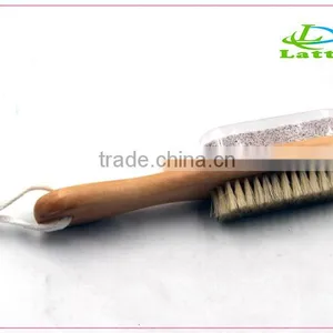 Small Size Travel Product of Wooden Material Boar Bristle Face Brush With Strong Handle thumbnail-5
