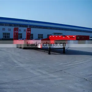 Trailer Manufacturer Three Axles Low Bed Cargo Semi Trailer For Sale thumbnail-4