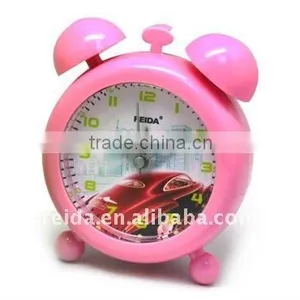 Plastic Twin Bell Clock thumbnail-1