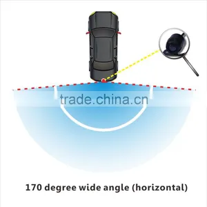 Bracket Mounted 18.5mm Butterfly Wide Angle Rear View Car Camera thumbnail-3