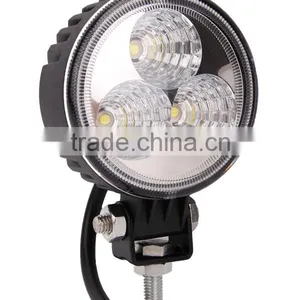 Factory Price 9W LED Work Light Voltage 12/24V Waterproof Ip67 Spot Flood Beam for Offroad Suv Atv thumbnail-3