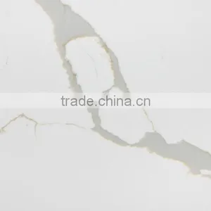 Calacatta Quartz Stone Slabs thumbnail-5