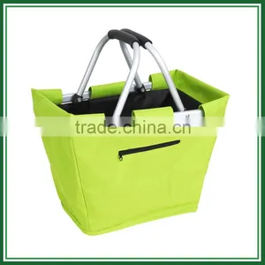 Used Double Hand Folding Shopping Basket thumbnail-6