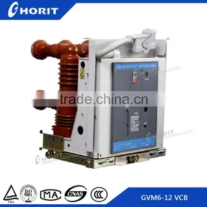 GVM6-12 Series Permanent Magnet Embedded Poles Tyoe Indoor Vacuum Circuit Breaker thumbnail-1