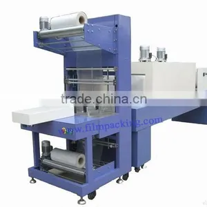 Fully Automatic PE Film Plastic Wrapper Shrinking Machine thumbnail-1