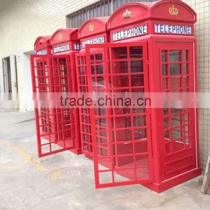 We Sell Electrolytic Plate Red Payphone Booth With Top Class Quality and Competitive Price thumbnail-1
