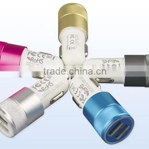 12-24V USB Car Chargers Dual USB Car Charger thumbnail-4