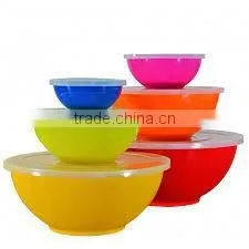 New Design Melamine Salad Bowl Set With Lid thumbnail-1