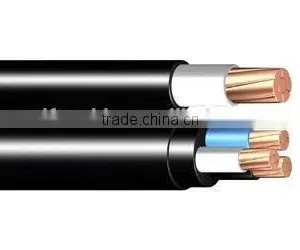 Factory Price Nyyhy Cable Copper Conductor XLPE Insulated PVC Coated Eletric Power Cable thumbnail-1