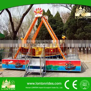 Thrilling Outdoor Kids Games Ride Mini Pirate Ship for Sale thumbnail-5
