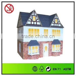 Painting Wooden New Model Assembly Doll House thumbnail-1
