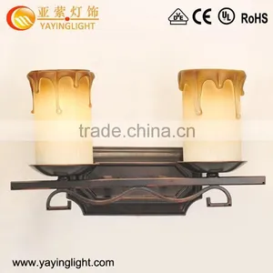 Wrought Iron Candle Wall Sconces,Wall Decoration Wrought Iron Wall Candle Holder thumbnail-1