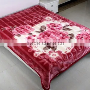 100% Polyester 2-ply Super Soft Mink Baby Toys Promotion Blanket thumbnail-3