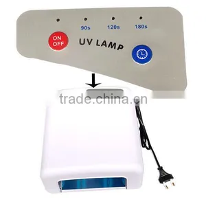 Nail Art Dryer 36W uv Gel Lamp Curing Tube Light AC 110/220V thumbnail-3