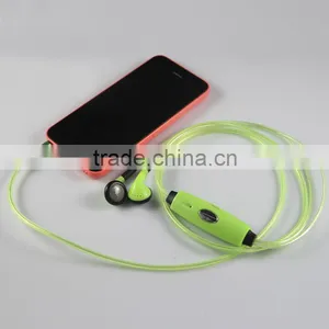 New Led Light Earphones, High Quality Flashing Earphone With Cheap Price thumbnail-1