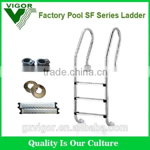 2016 Factory Strong Swimming Pool 2 Step Ladder With Pool Handrail and Stainless Steel Steps thumbnail-3