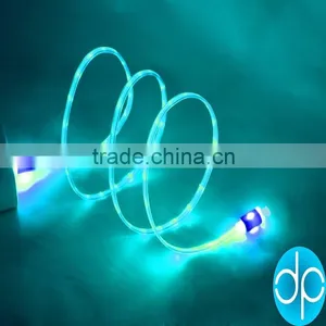 New Products 2016 Flashing LED Light Micro Usb Cable for Phones thumbnail-2