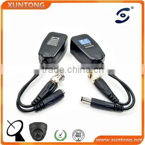 CCTV Coax BNC Video DC Power RCA Audio Balun Transceiver With Video Balun Cat5e thumbnail-1