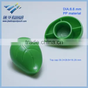 Leaf Shape China Supplier Plastic Screw Cover Cap thumbnail-4