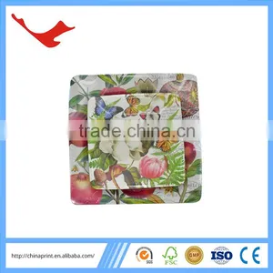 007 Party Supply Disposable Paper Bulk Cheap White China Plates thumbnail-5