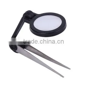 2014 High Quality Optical Instruments Magnifying Glass Magnifiers Factory Price Decorative Souvenir Metal Plate thumbnail-1