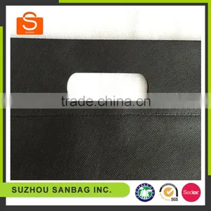 Fashion Handled Style and Non Woven Fabric Foldable Shopping Bag thumbnail-5