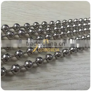 Silver Ball Chain Curtain for Interior Decoration thumbnail-5