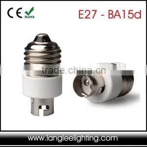 E27 to BA15d Lampholder Socket Adapter E26 to BA15 B15 thumbnail-1