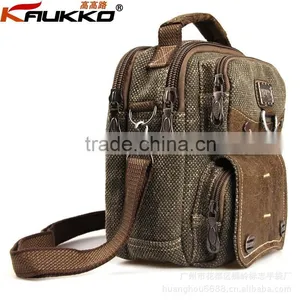 Traditional Canvas Waist Bag Fanny Pack Small Messenger Bag Sport Waist Bag Running Waist Bag Sling Bag For School thumbnail-2