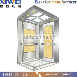 2015 New Product XIWEI 1250kg Gearless Villa Passenger Lift thumbnail-4