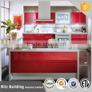 Cheap Kitchen Cabinets Modular Kitchen Cabinet Designs Ideas Made in China thumbnail-1