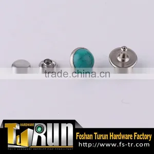 Metal Rhinestone Button and Rivets for Apparel thumbnail-4