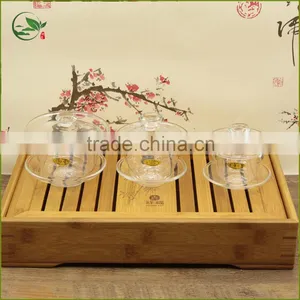 Heat-resistant Clear Glass Gaiwan Modern Sought-afterTeaware thumbnail-2