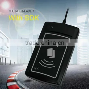 13.56mhz Contactless USB External NFC Card Reader Price for Payment thumbnail-1