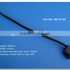 Cable Tie Nylon Releasable Cable Tie PA66 Self-locking Nylon Cable Tie thumbnail-1