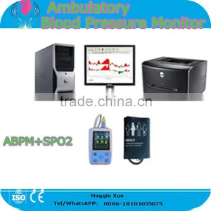 Specialized Digital ABPM+SpO2 Ambulatory Blood Pressure Monitor+24 Hours SpO2 Ambulatory Monitoring With PC Software Cuff thumbnail-1