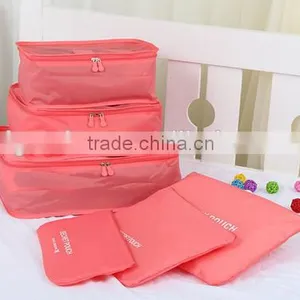 Chian Made Good Quality Custom Logo Mesh Material Storage Case and Bag Sets Small Middle and Big Size thumbnail-4