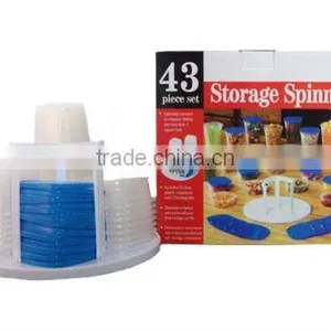 Sealed Plastic Food Containers Crisper Refrigerator Food Preservation Storage Box thumbnail-2