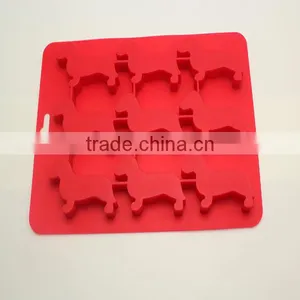 CNC Eco-friendly Camouflage Color Ice Mold Silicone Ice Cube Tray thumbnail-5