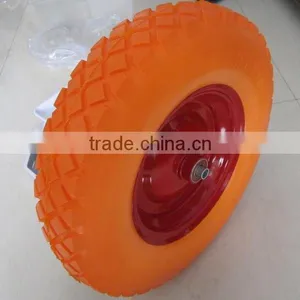 Pu Filled Pu/rubber Foam Wheelchair Tire thumbnail-1