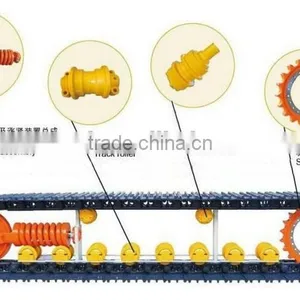 D8R Bulldozer Undercarriage Part Track Roller Carrier Roller Idler Sprocket thumbnail-1