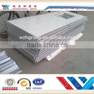 New Construction Products Room Doors/ Aluminum Alloy Door/ White Grey Sandwich Panel Door thumbnail-2