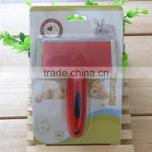 Rubber Pet Brush in Blistercard thumbnail-1