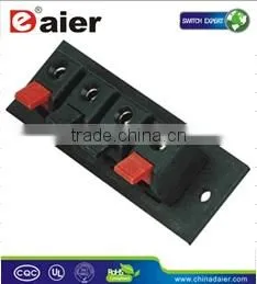 Speaker Wire Spring Terminal; Speaker Wire Terminal Connectors; Spring Loaded Speaker Connectors thumbnail-1