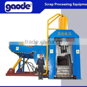 630Ton Hydraulic Two Wings Type Scrap Metal Baler and Shear thumbnail-3