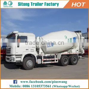 China Sitong Tri-axle Type Self Load Concrete Mixer Truck for Sale thumbnail-2