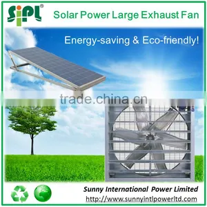 950mm Solar Energy Powered Large Industrial Louvered Exhaust Fans for Animal House thumbnail-1